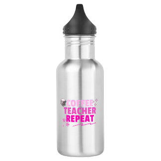 Bouteille D'eau Tired Teachers Club bottle – Funny Teacher Gift