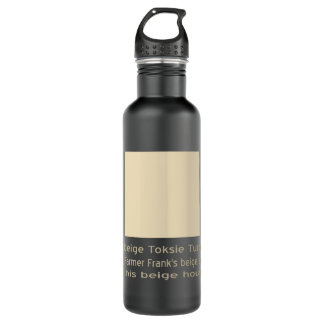 Bouteille D'eau Toksie Turbie Beige sur Beige