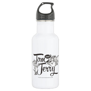 Bouteille D'eau Tom et Jerry   Tom et Jerry semblant doux