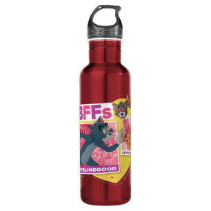 Bouteille D'eau Tom & Jerry BFFs Photo Emoji Collage