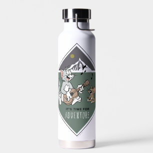 Bouteille D'eau Tom & Jerry "Il est temps pour l'aventure"