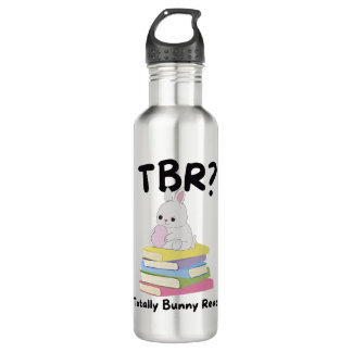 Bouteille D'eau Totalement Bunny Lit TBR - Cute Pastel Lecture