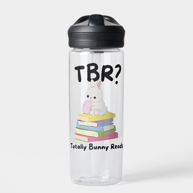 Bouteille D'eau Totalement Bunny Lit TBR - Mignonne Pastel Lire (Extérieur)