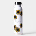 Tournesol léopard Spot Monogramme Nom Personnalisé