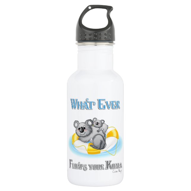 Bouteille D'eau TOUT CE QUI Flotte votre Koala (Devant)