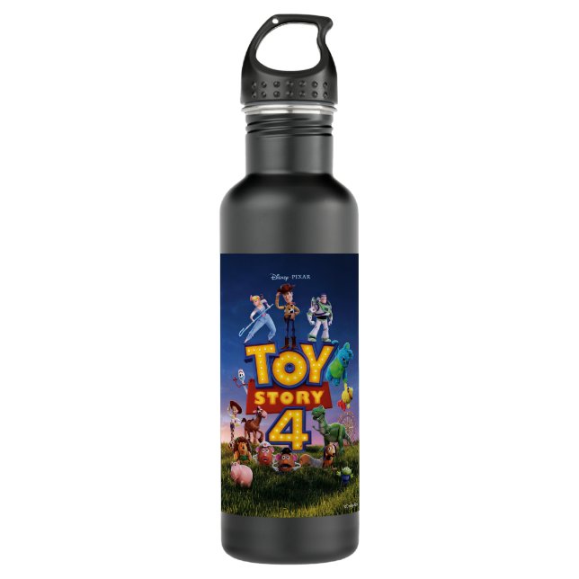 Bouteille D'eau Toy Story 4| Jouets sur le terrain (Devant)