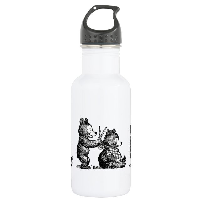 Bouteille D'eau Travesti de Beary (Devant)