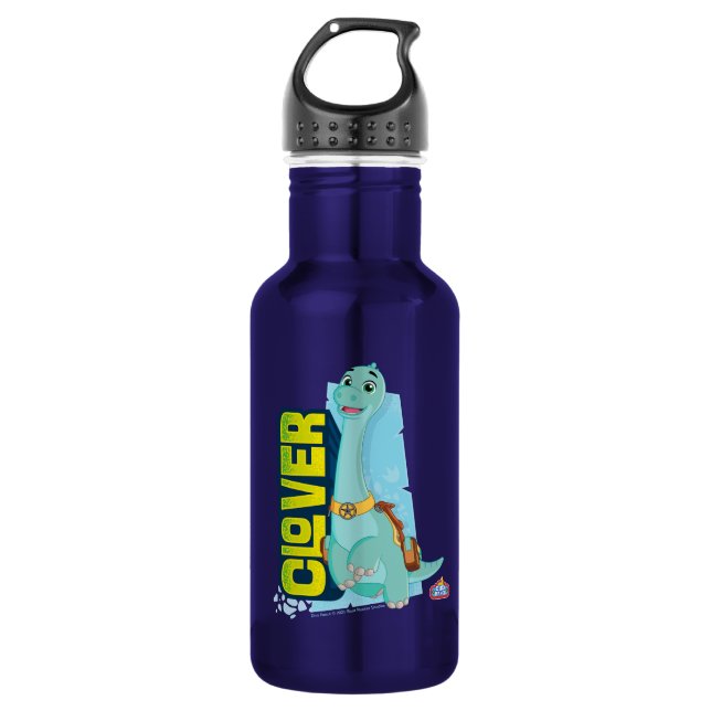 Bouteille D'eau Trèfle | Dino Ranch (Devant)
