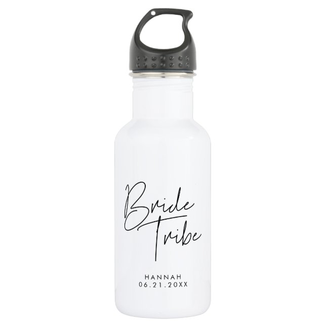 Bouteille D'eau Tribu de la mariée (Devant)
