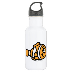 Bouteille D'eau Trouver Dory Caricature de Marlin