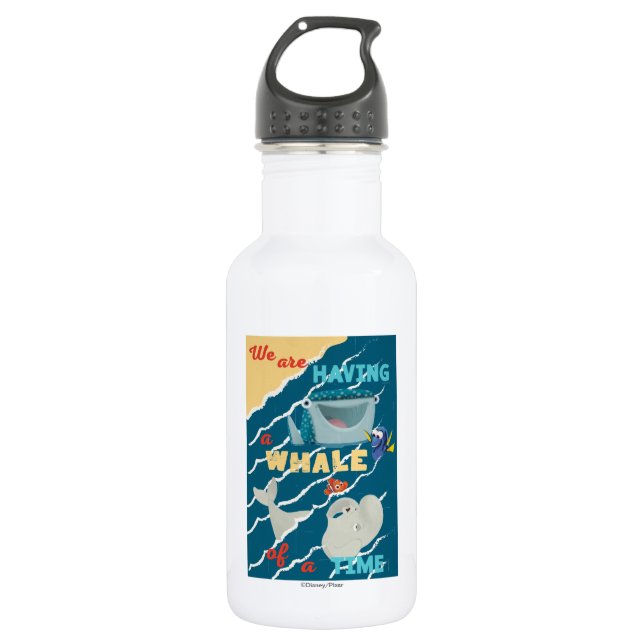 Bouteille D'eau Trouver Dory| La baleine d'un temps (Devant)
