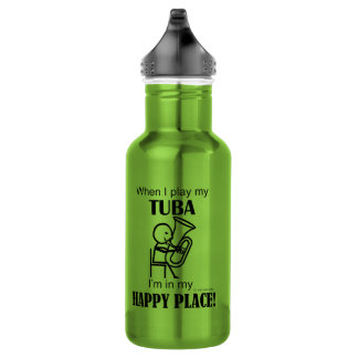 Bouteille D'eau Tuba Happy Place