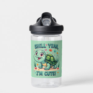 Bouteille D'eau Turtle Kawaii mignonne avec jeu amusant Océan