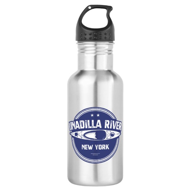 Bouteille D'eau Unadilla River New York Kayak (Devant)