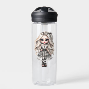 Bouteille D'eau Une mignonne fille Halloween collection de design 