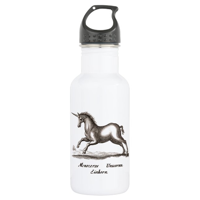 Bouteille D'eau Unicorn Classic Running Magic Woodland Créature (Devant)