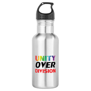 Bouteille D'eau Unité sur la division - fierté lgbtq lgbt