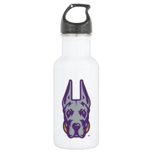 Bouteille D'eau Université d'Albany Chef de la mascotte Great Dane