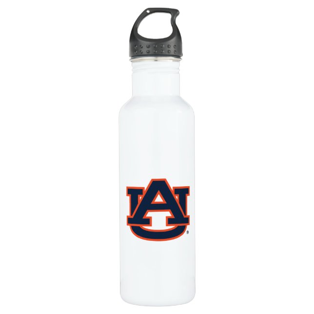 Bouteille D'eau Université d'Auburn | Auburn UA Logo (Devant)