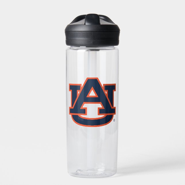 Bouteille D'eau Université d'Auburn | Auburn UA Logo (Extérieur)