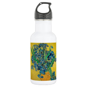 Bouteille D'eau Vase Van Gogh avec Iris Classic Impressionnisme