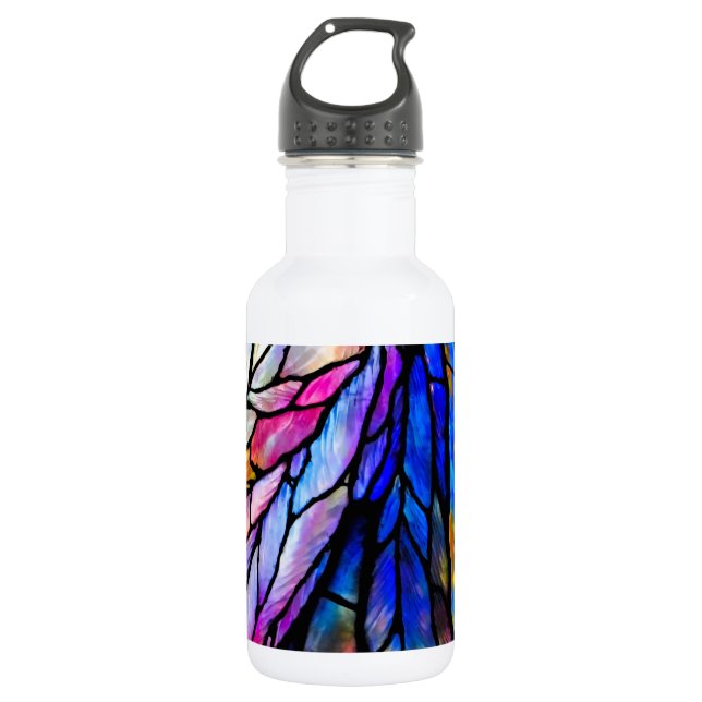 Bouteille D'eau Verre, Tiffany - Style, (Devant)