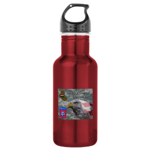 Bouteille D'eau Vétéran de combat de la 82e division aéroportée en