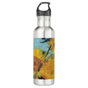 Bouteille D'eau Vincent Van Gogh - Trois tournesols dans un vase