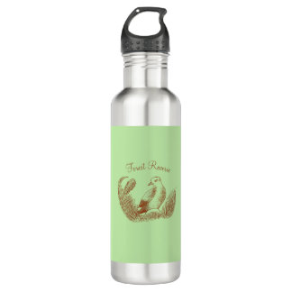 Bouteille D'eau Vintage Forest Reverie - Charme floral élégant