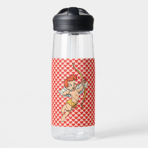 Bouteille D'eau Vintage/retro cupidon de la Saint-Valentin