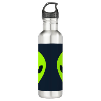 BOUTEILLE D'EAU VISAGE ALIEN