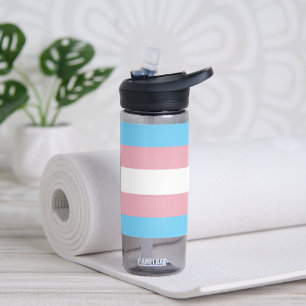 Bouteille D'eau Visibilité du drapeau de fierté transgenre de Slip