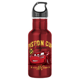 Bouteille D'eau Voitures 3   Lightning McQueen - #95 Coupe Piston 