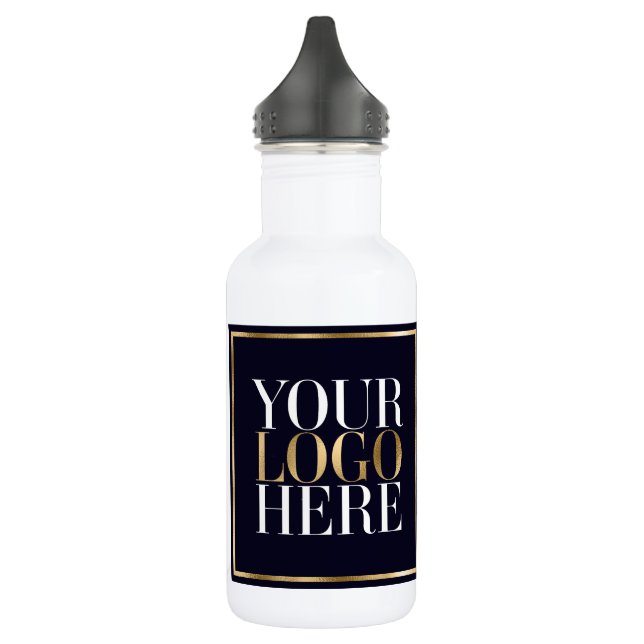 Bouteille D'eau Votre logo ici Marque commerciale (Gauche)