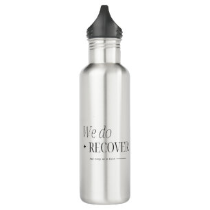 Bouteille D'eau Votre Logo Récupération des toxicomanies Promotion