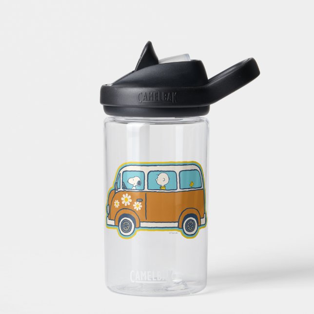 Bouteille D'eau Voyage sur route | Peanuts Road Trip Van (Gauche)