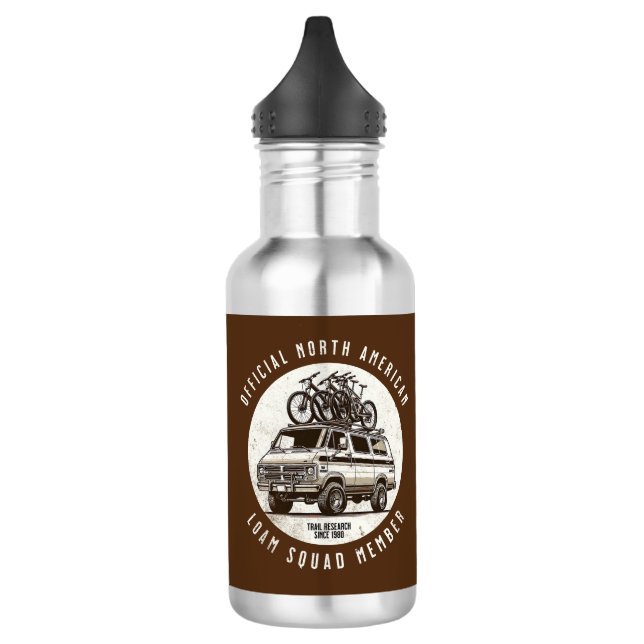 Bouteille D'eau VTT "Membre officiel de l'équipe de Loam" (Gauche)
