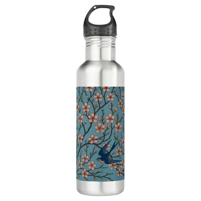 Bouteille D'eau Walter Crane Almond Blossom & Swallow (Devant)