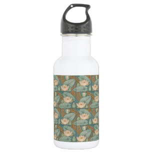 Bouteille D'eau Water Lys Lily Art Nouveau Nature