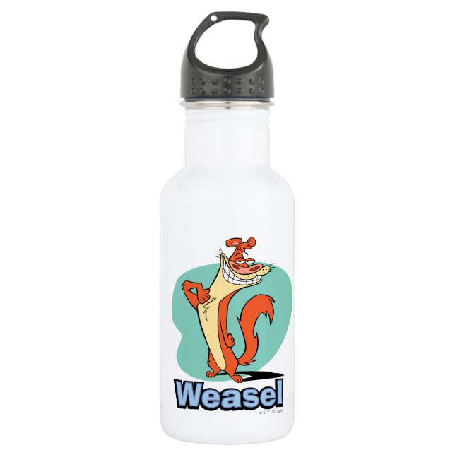 Bouteille D'eau Weasel Proud Character Graphic (Devant)
