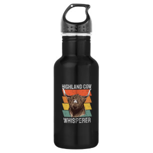 Bouteille D'eau Whisperer de vache Highland