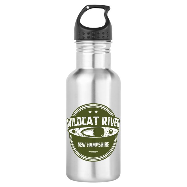 Bouteille D'eau Wildcat River New Hampshire Kayak (Devant)