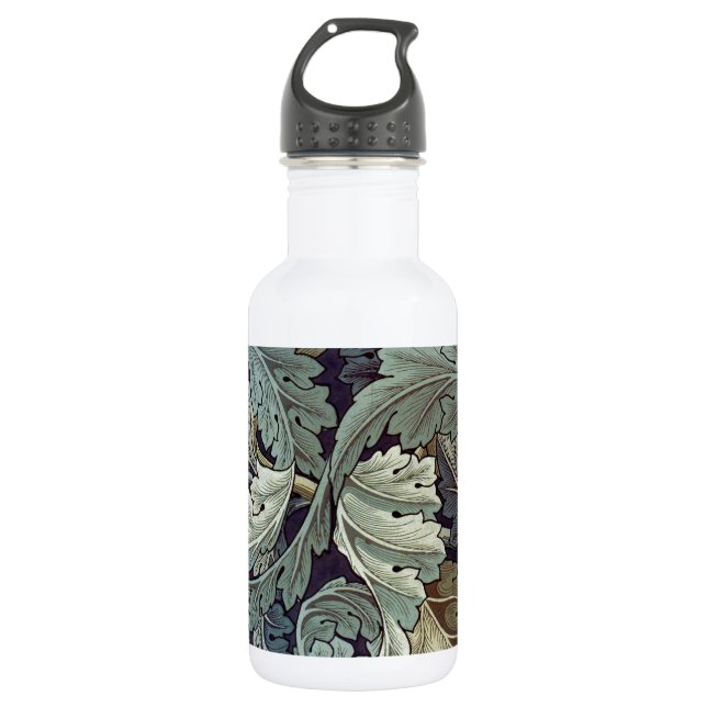Bouteille D'eau William Morris Acanthus Feuilles (Devant)