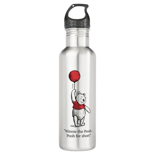 Bouteille D'eau Winnie l'ourson pour court (Devant)