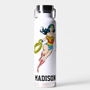 Bouteille D'eau Wonder Woman Run   Ajouter Votre Nom