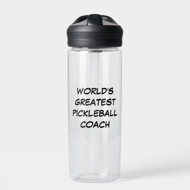 Bouteille D'eau World's Greatest Pickleball Coach  (Extérieur)