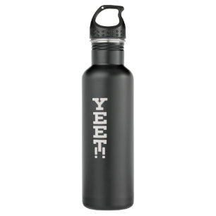 Bouteille D'eau Yeet Logo minimaliste foncé