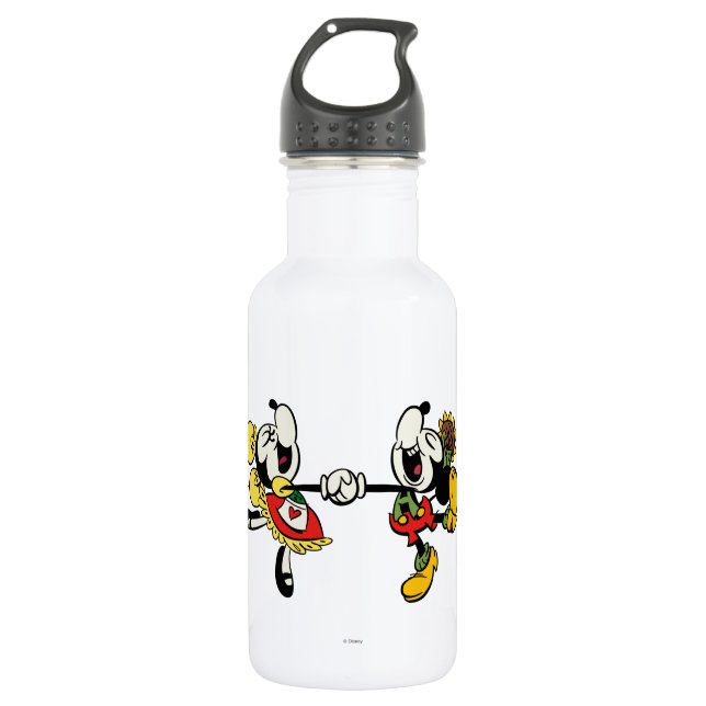 Bouteille D'eau Yodelberg Mickey | Mains de retenue (Devant)