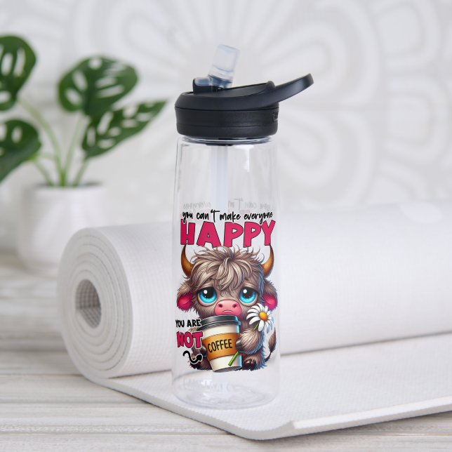 Bouteille D'eau You Can't Make Everyone Happy You Are Not Coffee  (Yoga (pivotée))