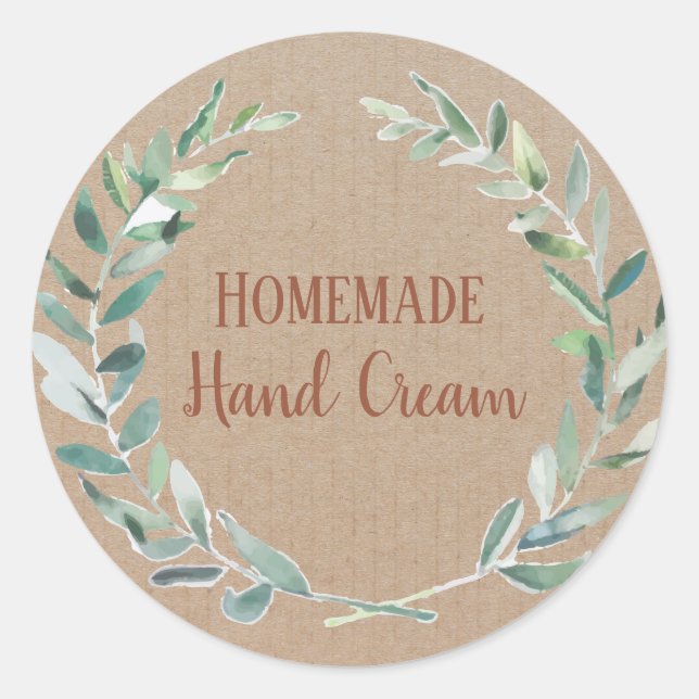 Bouteille d'huile d'olive Étiquette d'artisanat Vi (Devant)